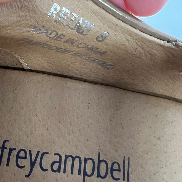 Jeffrey Campbell Reine Platform Mary Jane Womens 8 Tan Natural Block Heel Pump - Picture 8 of 13